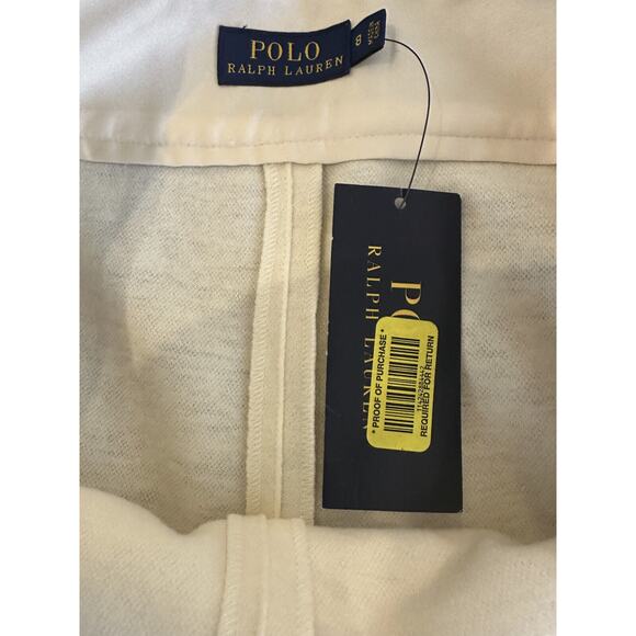 Polo by Ralph Lauren Cream Cropped Pants - Picture 4 of 11